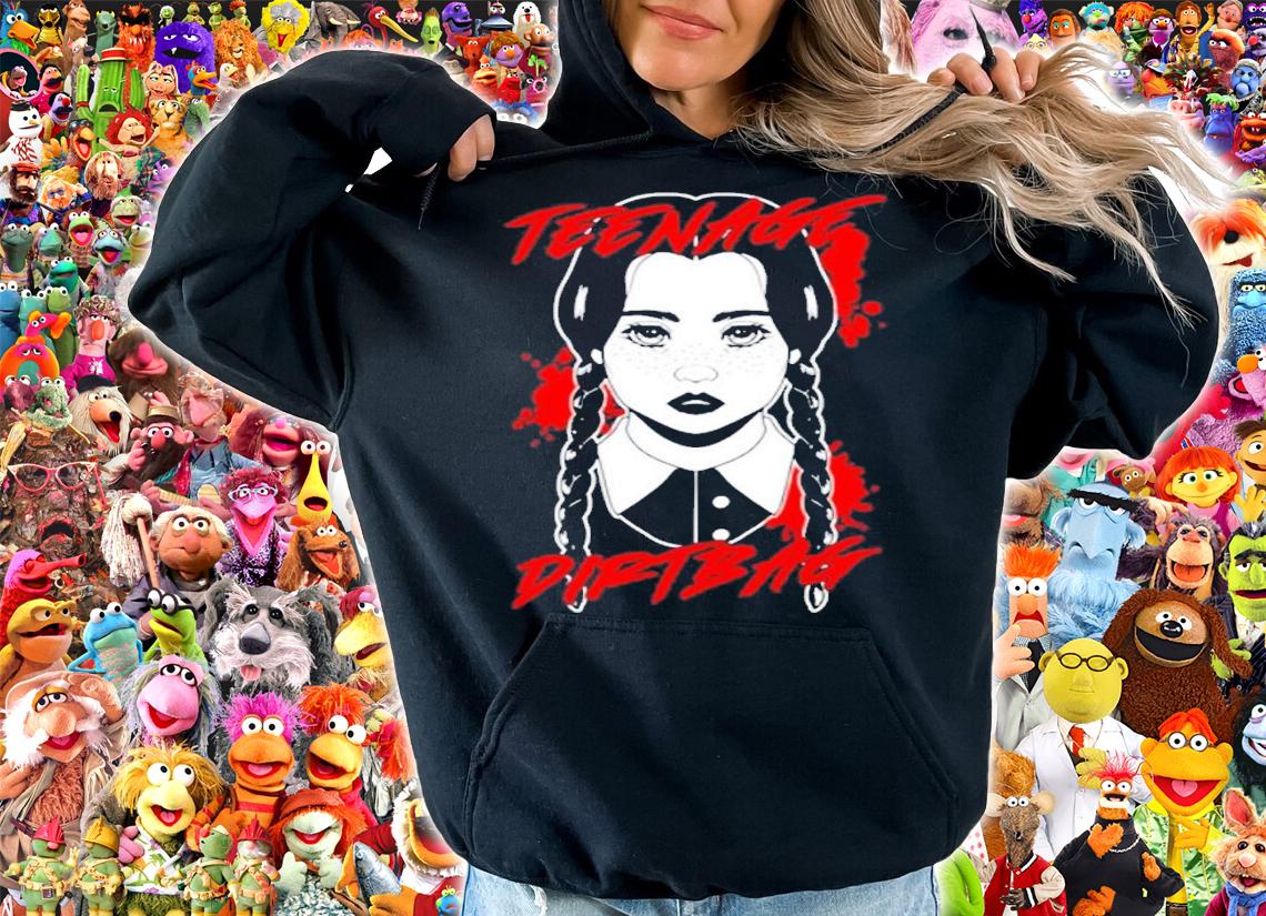Teenage Dirtbag Wednesday Addams shirt t-shirt
