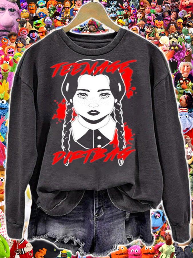 Teenage Dirtbag Wednesday Addams shirt t-shirt