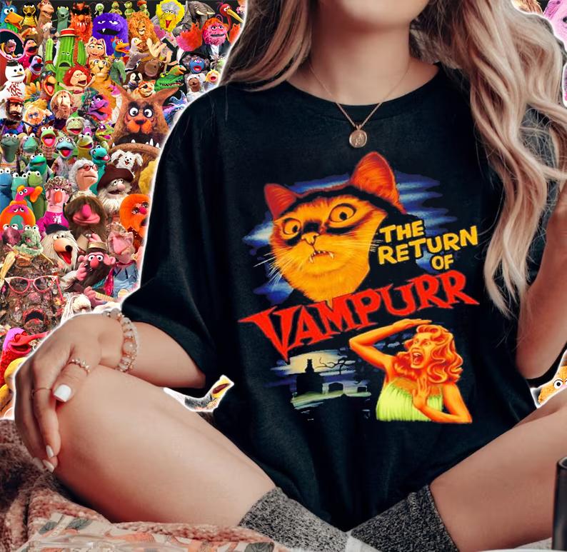 The Return of Vampurr Cat shirt t-shirt