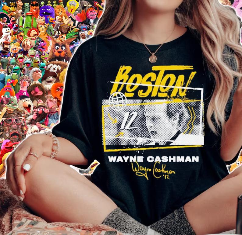 Wayne Cashman Boston Tones Hockey Shirt t-shirt woman shirt