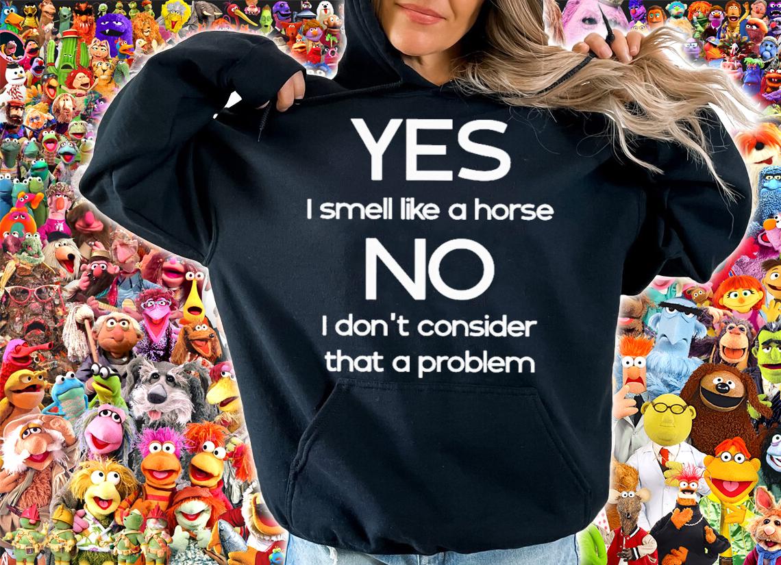 Yes I Smell Like A Horse No I Don't Consider That A Problem T-Shirt t-shirt