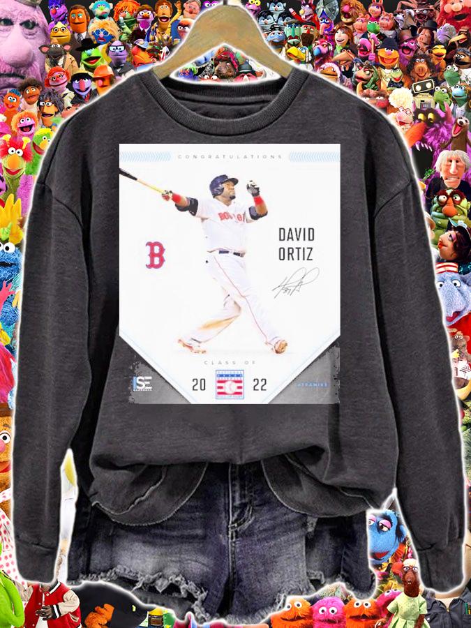 Congratulations David Ortiz Baseball Class Of 2022 Signature Shirt t-shirt sweatshirt
