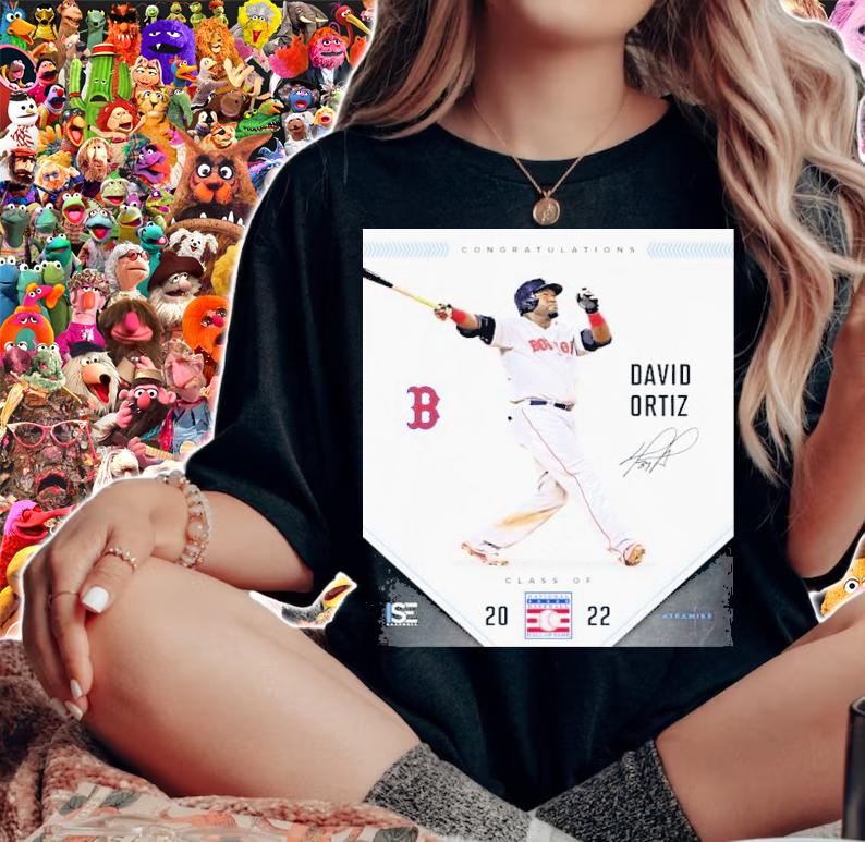 Congratulations David Ortiz Baseball Class Of 2022 Signature Shirt t-shirt woman shirt