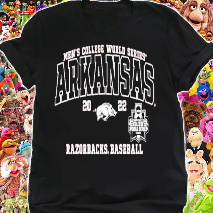 CWS Men's College World Series 2022 Arkansas Razorbacks Shirt t-shirt shirt