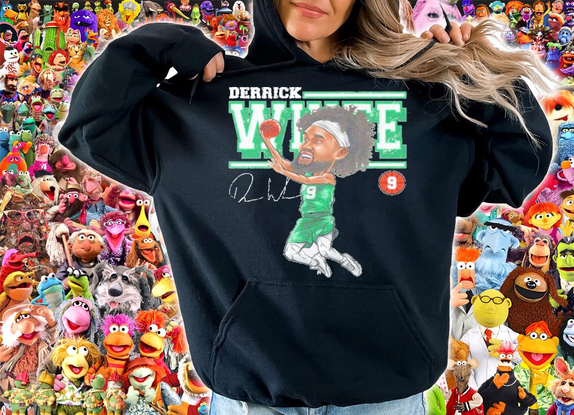 Derrick White Boston Cartoon Basketball Shirt t-shirt