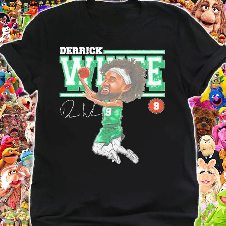 Derrick White Boston Cartoon Basketball Shirt t-shirt
