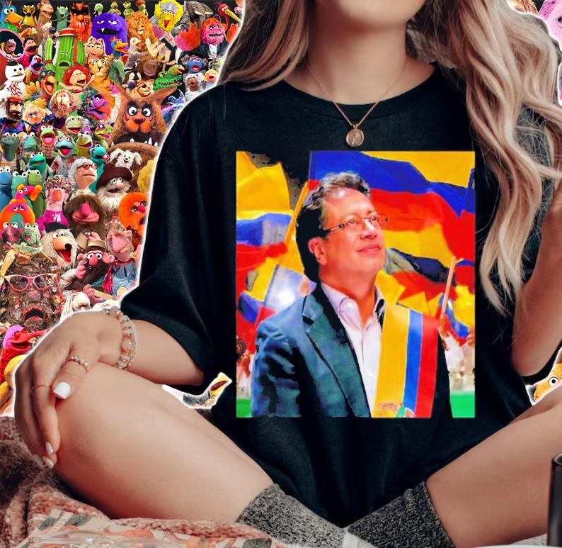 Gustavo Petro Wins Colombia's First Leftist President shirt t-shirt
