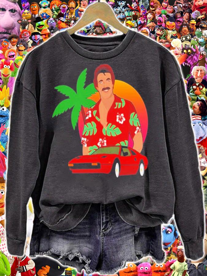 Hawaiian Retro Tom Selleck Shirt t-shirt