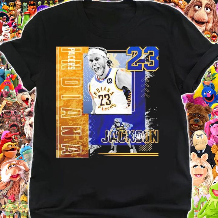 Isaiah Jackson Basketball Paper Poster Pacers 2 Shirt t-shirt