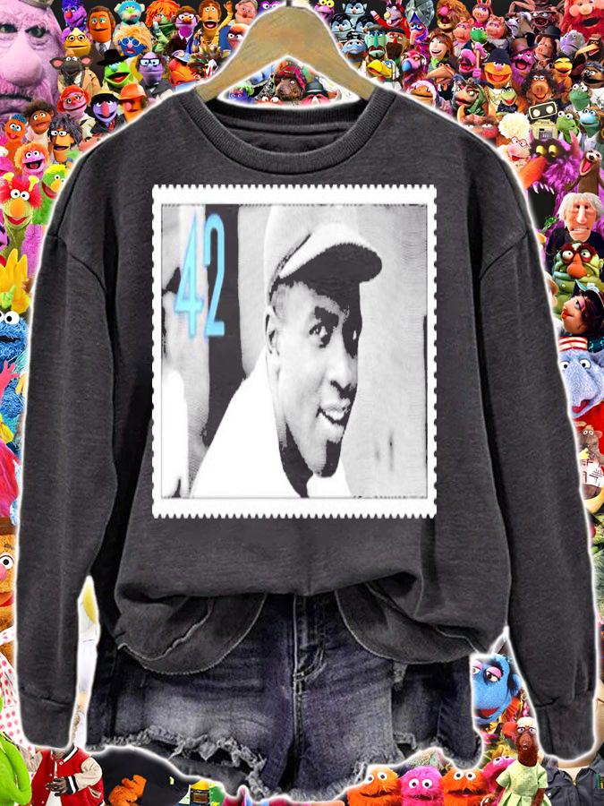 Jackie Robinson 42 First African American MLB T-Shirt t-shirt sweatshirt