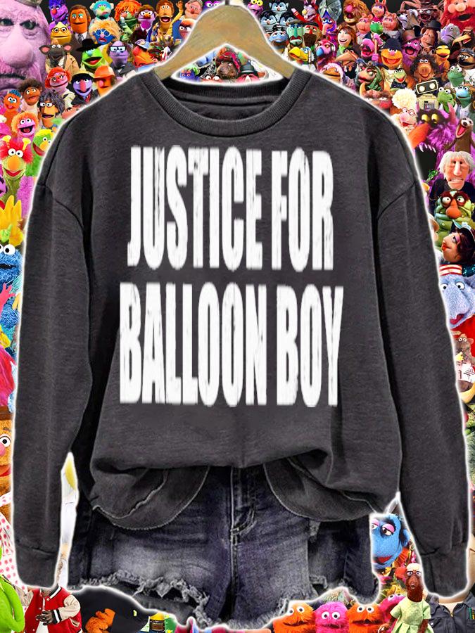 Justice For Balloon Boy Shirt t-shirt sweatshirt