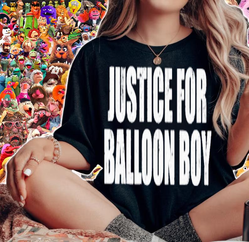 Justice For Balloon Boy Shirt t-shirt woman shirt