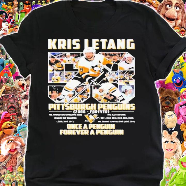 Kris Letang Pittsburgh Penguins 2016-Forever Once A Penguin Forever A Penguin Signature Shirt t-shirt