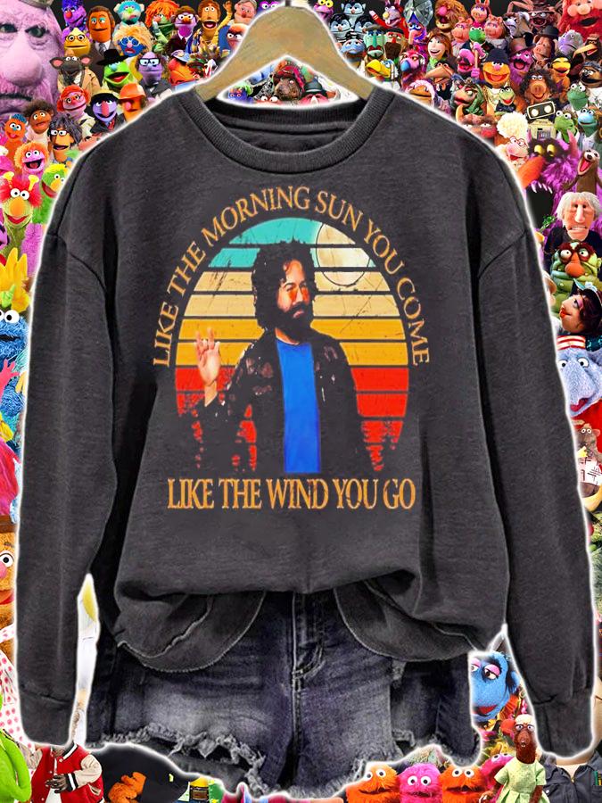 Like The Morning Sun You Come Jerry Garcia Vintage T-Shirt t-shirt