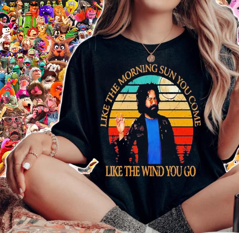 Like The Morning Sun You Come Jerry Garcia Vintage T-Shirt t-shirt
