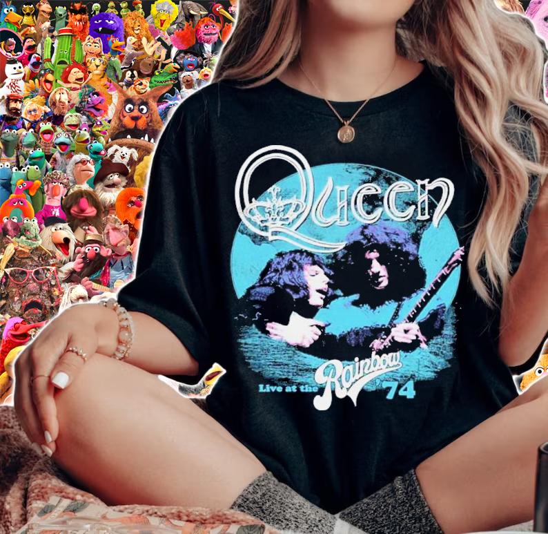 Live At The Rainbow '74 Queen Band Shirt t-shirt
