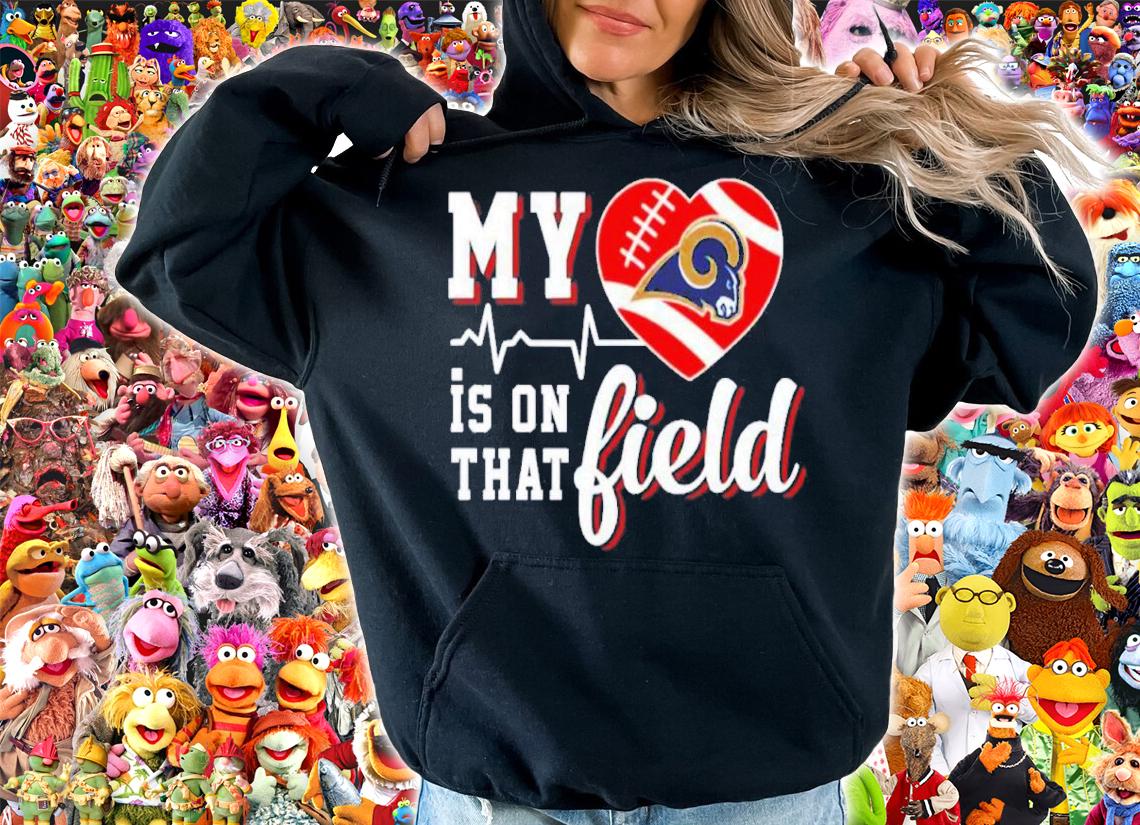 My Heart Is On That Field Football Sports Arizona Cardinals Shirt t-shirt