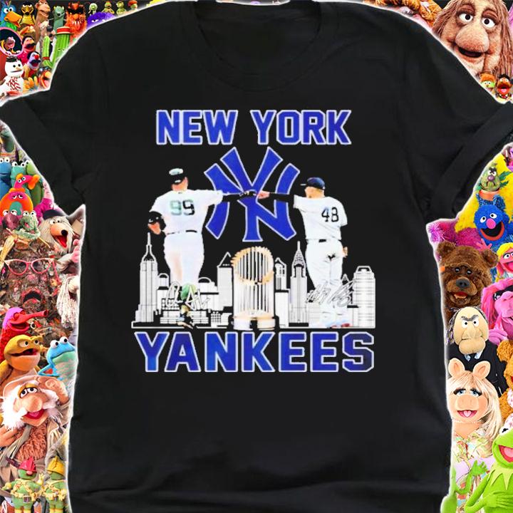 New York Yankees Aaron Judge And Anthony Rizzo Signatures Shirt t-shirt
