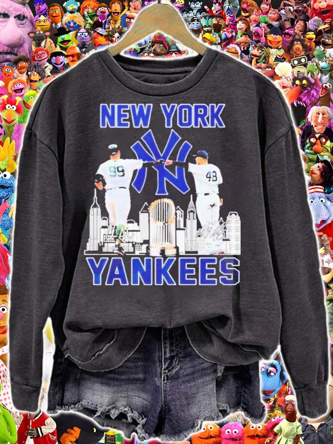 New York Yankees Aaron Judge And Anthony Rizzo Signatures Shirt t-shirt