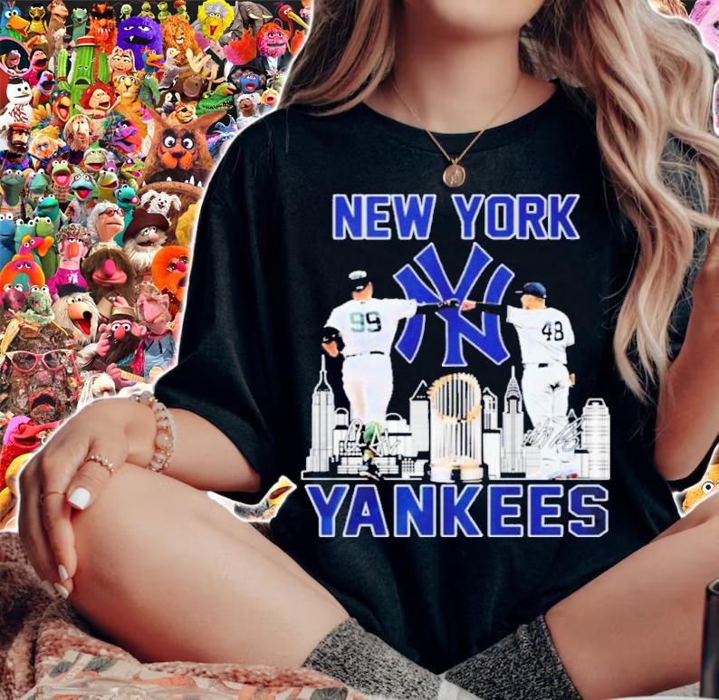 New York Yankees Aaron Judge And Anthony Rizzo Signatures Shirt t-shirt