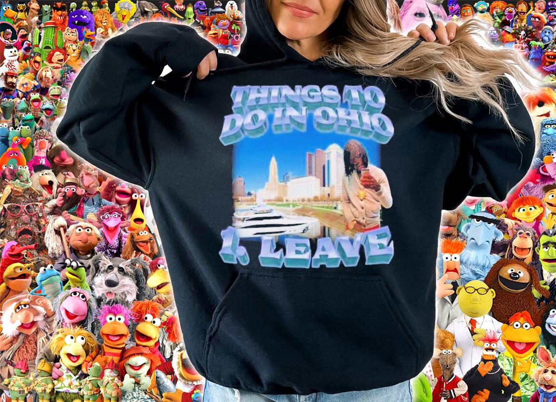 Official Things To Do In Ohio 1 Leave Swag Stimulus Shirt t-shirt