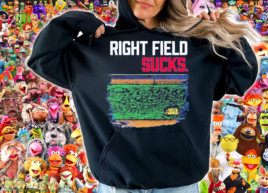 Right Field Sucks Chicago Northside Chicago Baseball T-Shirt t-shirt hoodie