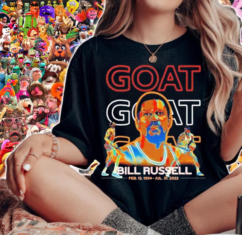 RIP Bill Russell Memories 1934-2022 Goat Shirt t-shirt woman shirt