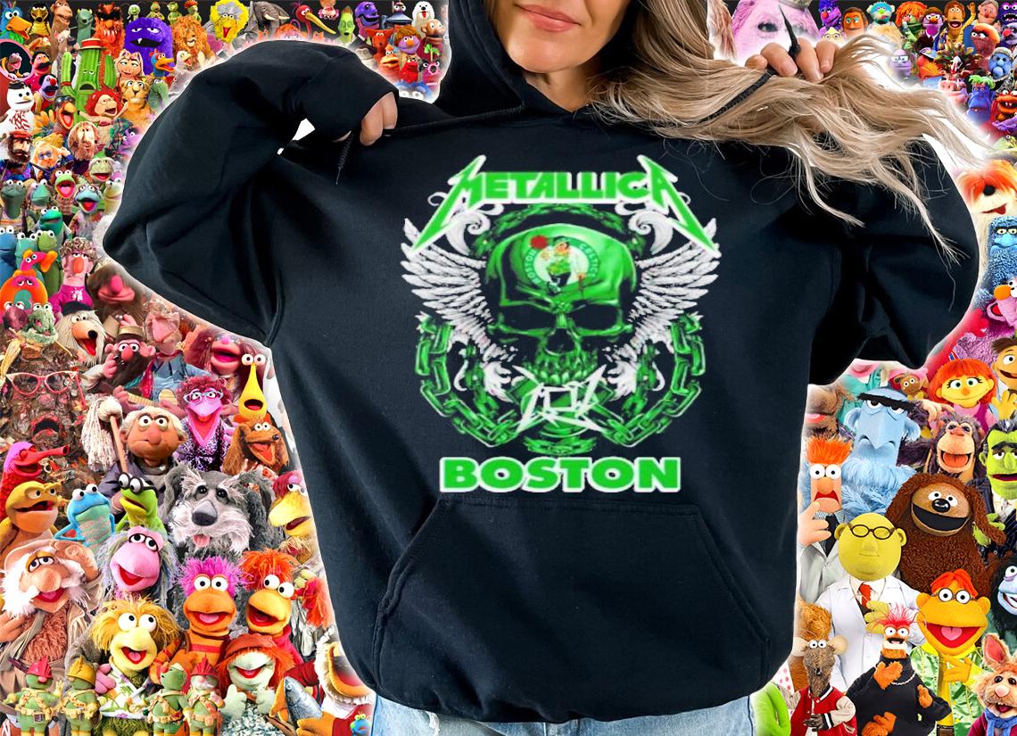 Skull Metallica Boston Celtics 2022 Shirt t-shirt hoodie