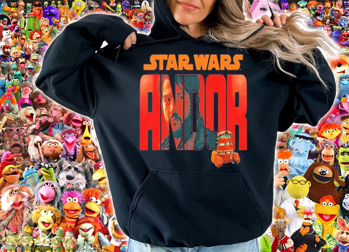 Star Wars Andor Cassian Red Logo shirt t-shirt
