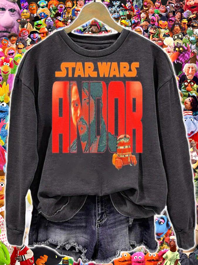 Star Wars Andor Cassian Red Logo shirt t-shirt