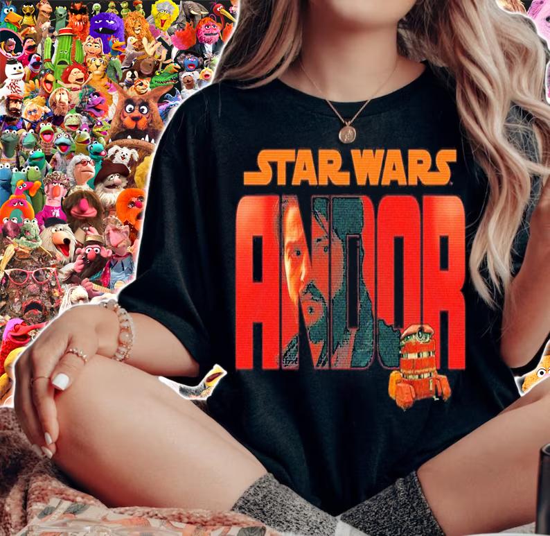 Star Wars Andor Cassian Red Logo shirt t-shirt