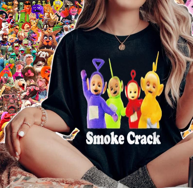Teletubbies Smoke Crack shirt t-shirt