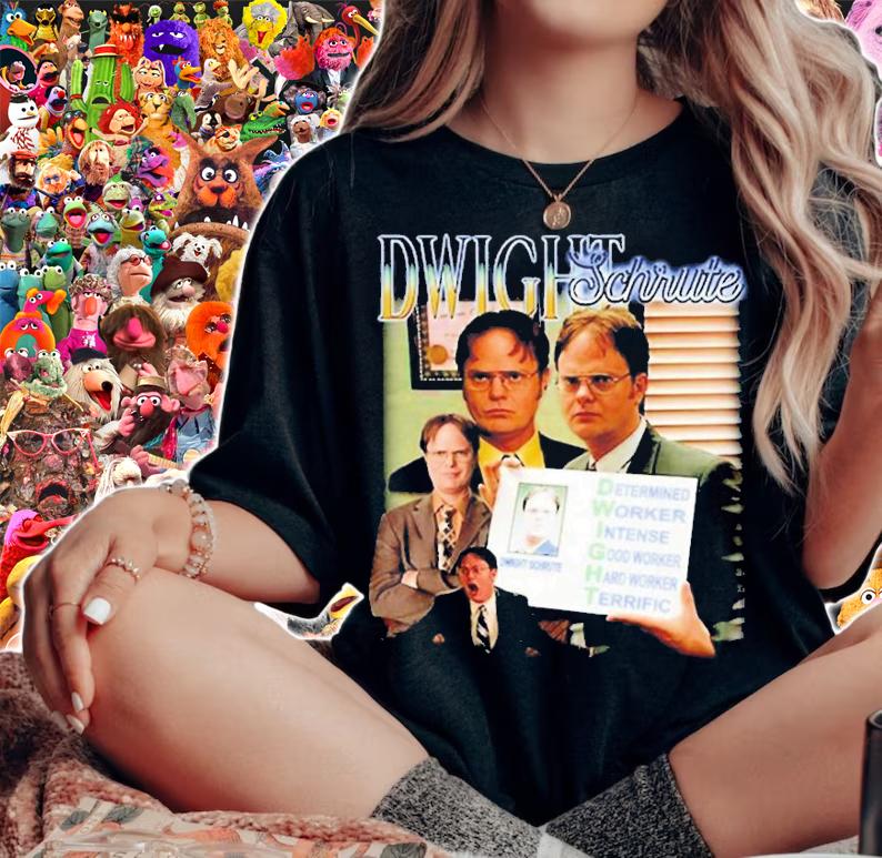 The Office Dwight Schrute Vintage T-Shirt t-shirt woman shirt