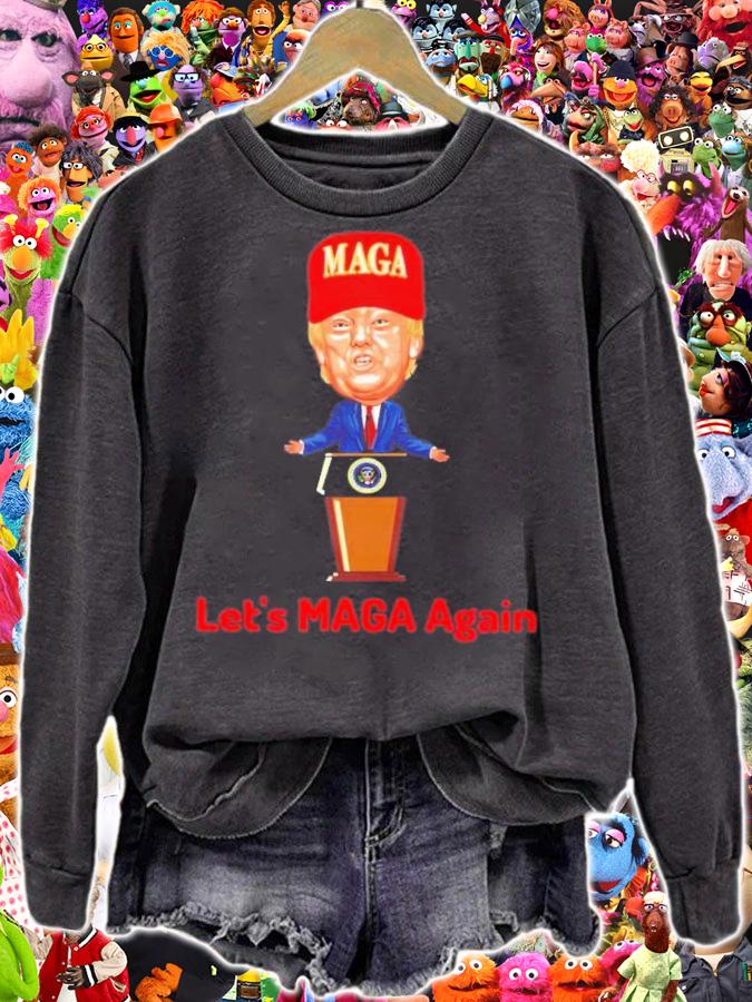 Trump Let's MAGA Again T-Shirt t-shirt