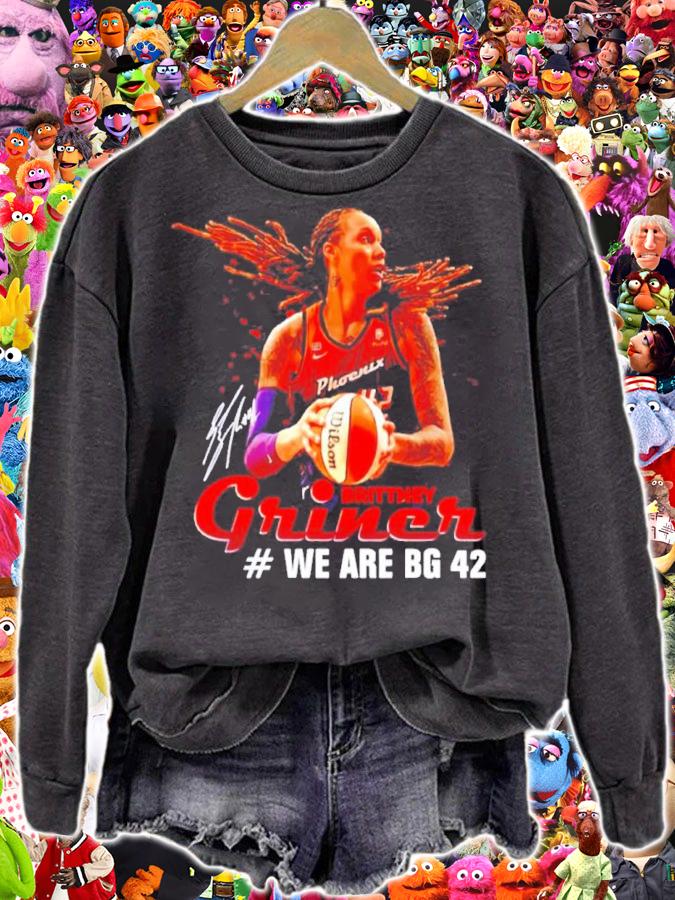 We Are BG 42 Brittney Griner Graphic Shirt t-shirt