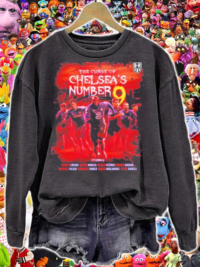 The Curse Of Chelsea's Number 9 B R Football Shirt t-shirt