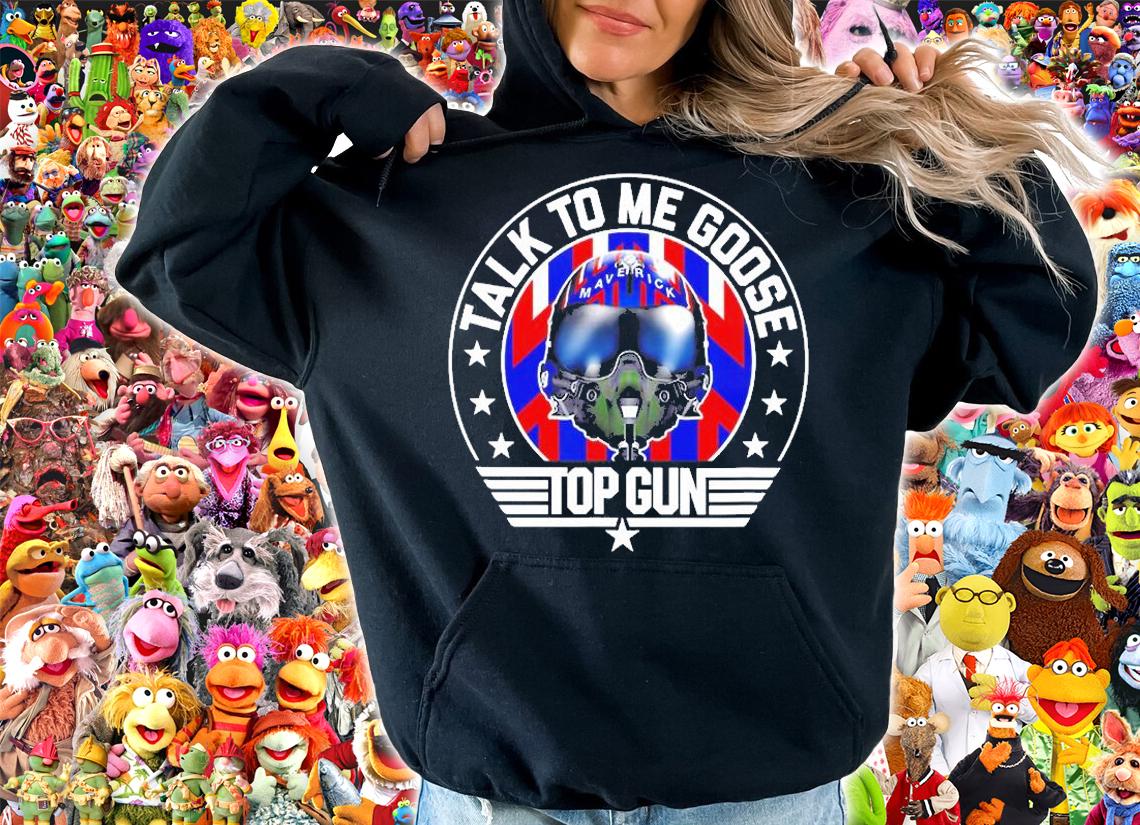 Top Gun Talk To Me Goose Maverick Helmet T-Shirt t-shirt