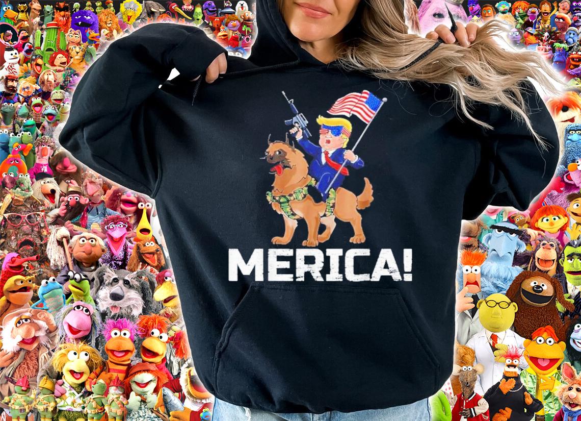 Trump Merica Belgian Malinois Dog American Hero 4th Of July Shirt t-shirt hoodie