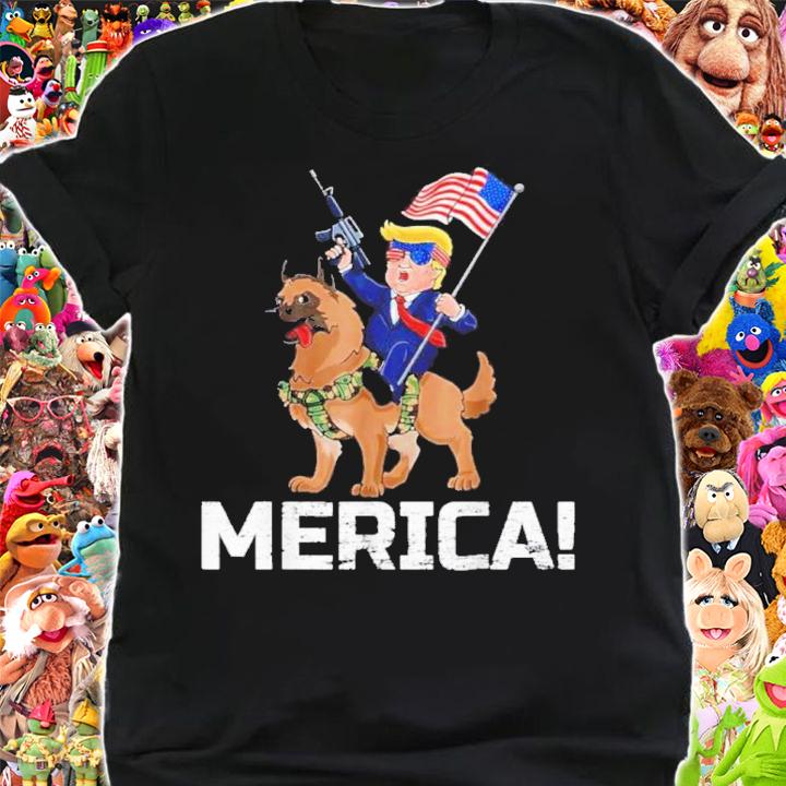 Trump Merica Belgian Malinois Dog American Hero 4th Of July Shirt t-shirt shirt
