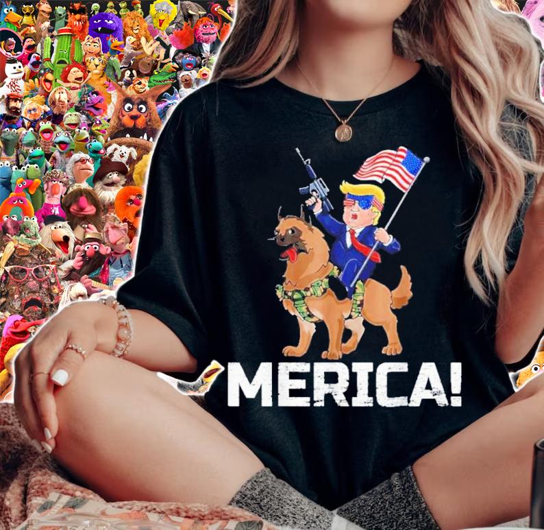 Trump Merica Belgian Malinois Dog American Hero 4th Of July Shirt t-shirt woman shirt