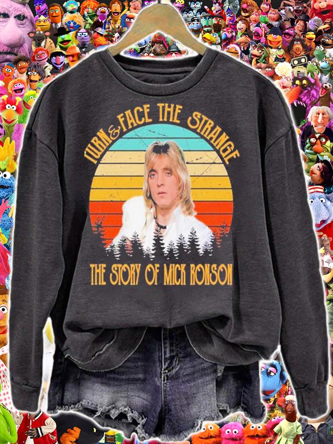 Turn And Face The Strange Story Of Mick Ronson Vintage Shirt t-shirt