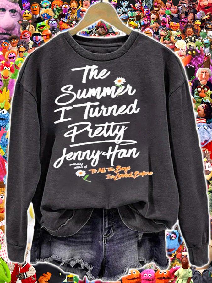 The Summer I Turned Pretty Jenny Han Floral T-Shirt t-shirt sweatshirt