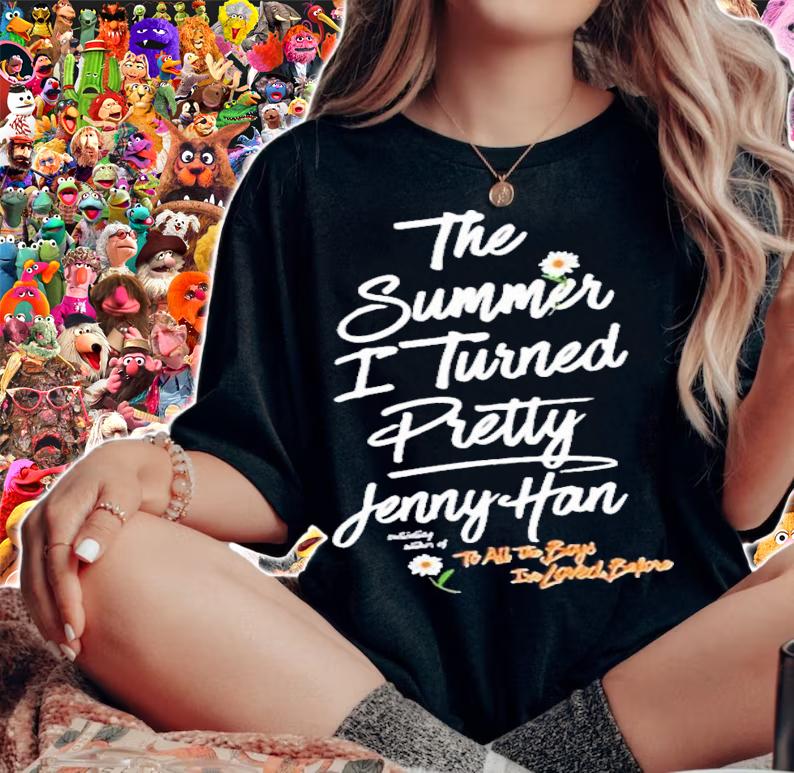 The Summer I Turned Pretty Jenny Han Floral T-Shirt t-shirt woman shirt