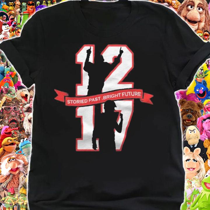 12 17 storied past bright future T-shirt t-shirt