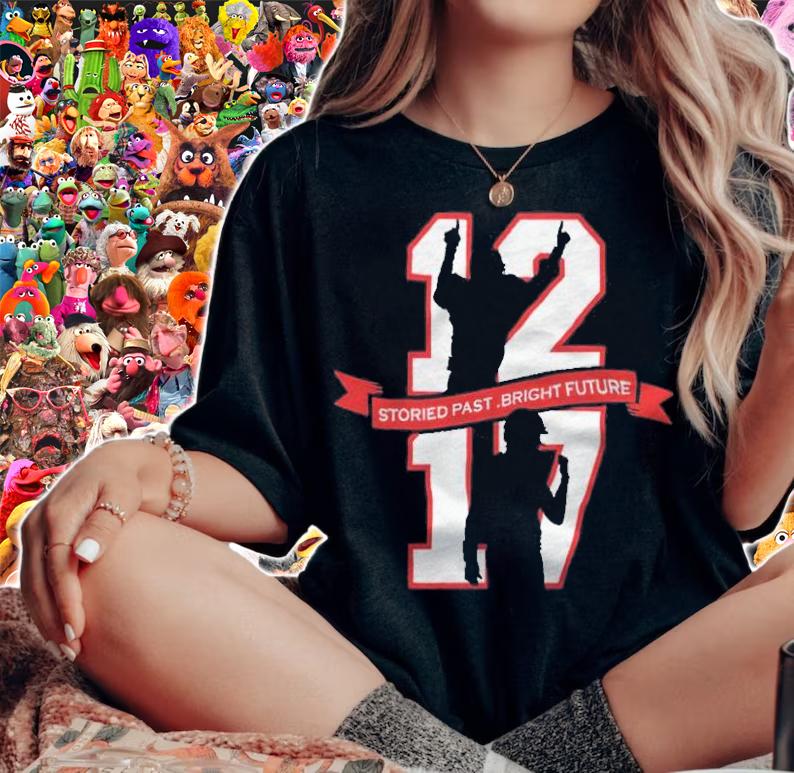 12 17 storied past bright future T-shirt t-shirt