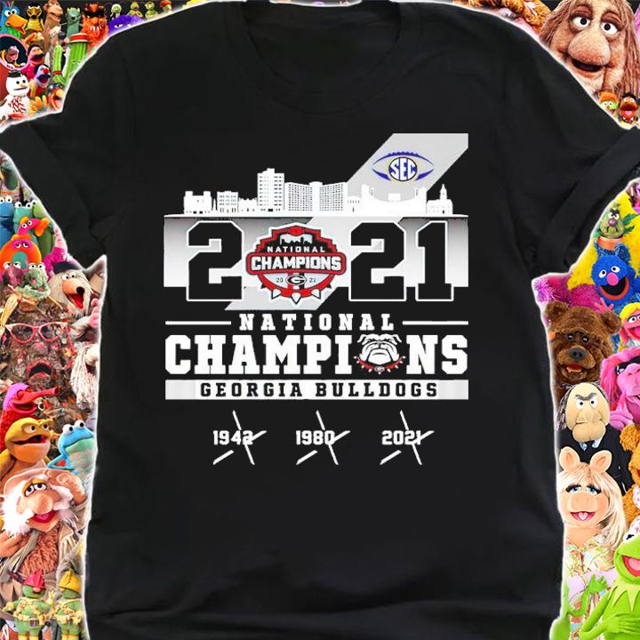 2021 National Champions Georgia Bulldogs Shirt t-shirt