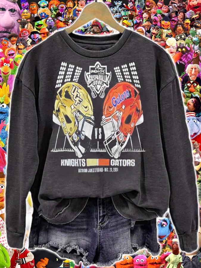 2021 UCF Gasparilla Bowl head to head performance Knights Gators T-shirt t-shirt sweatshirt
