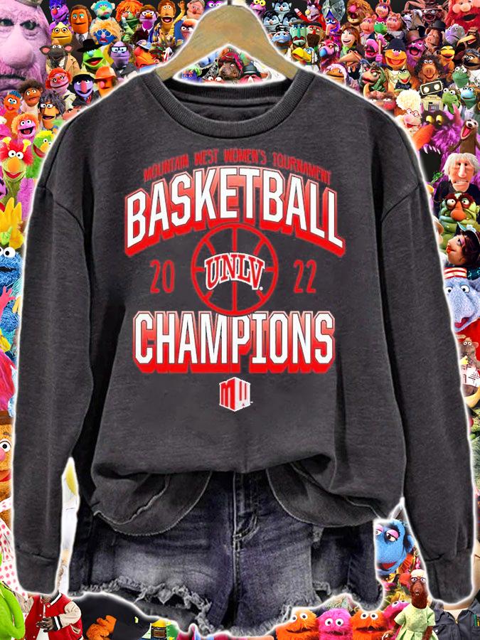 2022 Mountain West Women's Basketball Conference Tournament Champions T-Shirt t-shirt