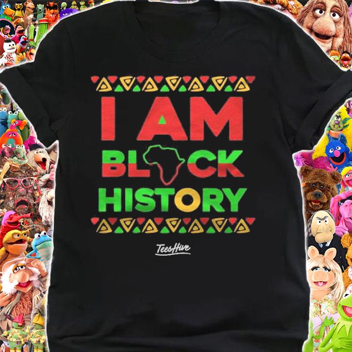 Afro American Gift Afrocentric Gift I Am Black History Month Shirt t-shirt
