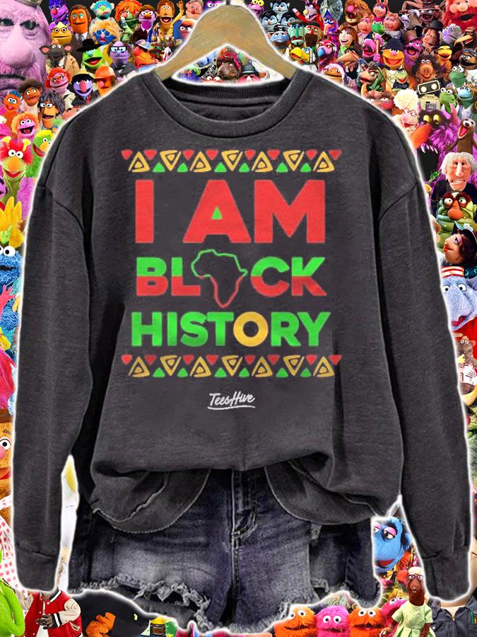 Afro American Gift Afrocentric Gift I Am Black History Month Shirt t-shirt